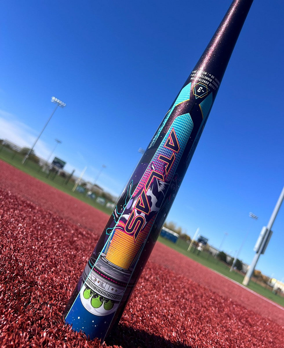 Louisville Slugger 2026 Atlas Limited Edition A51 1-Piece -3 BBCOR Baseball Bat - Image 3