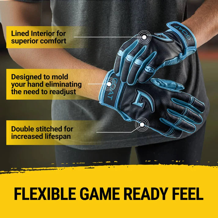 GOAThletic Long Cuff Youth Batting Gloves - Image 8