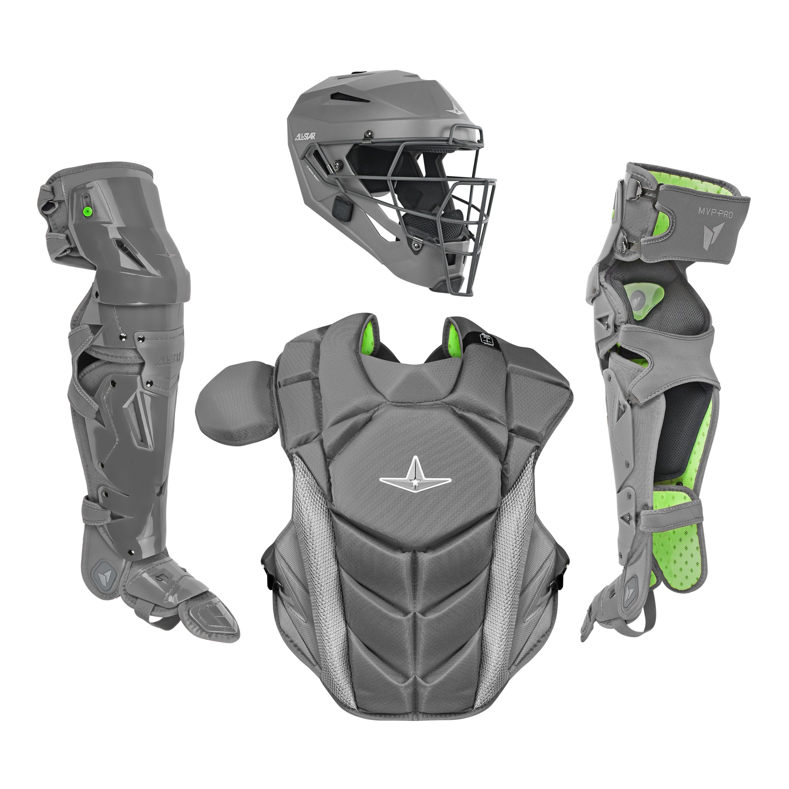 All-Star MVP-PRO Series Baseball Catcher's Kit - Image 2