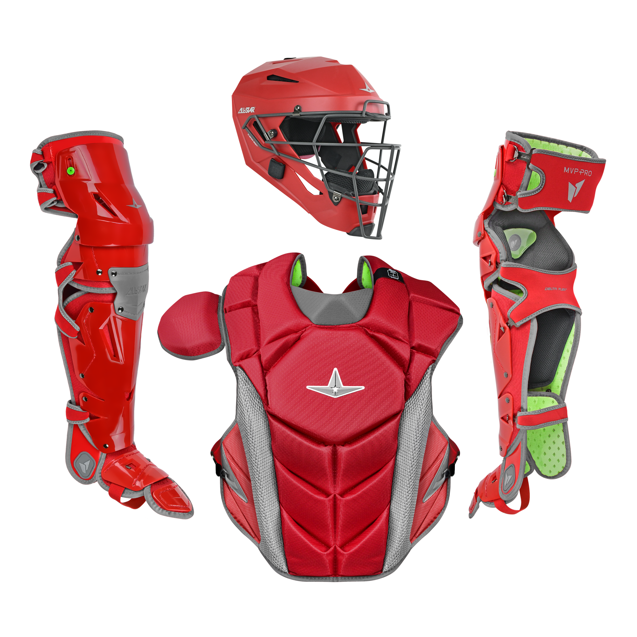 All-Star MVP-PRO Series Baseball Catcher's Kit - Image 6