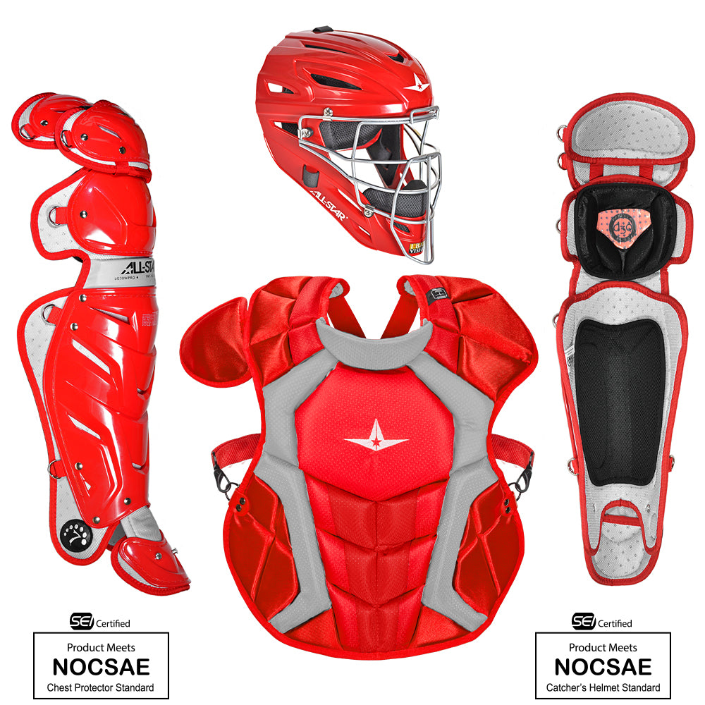 All-Star Adult System7 NOCSAE Catcher's Set - Image 3