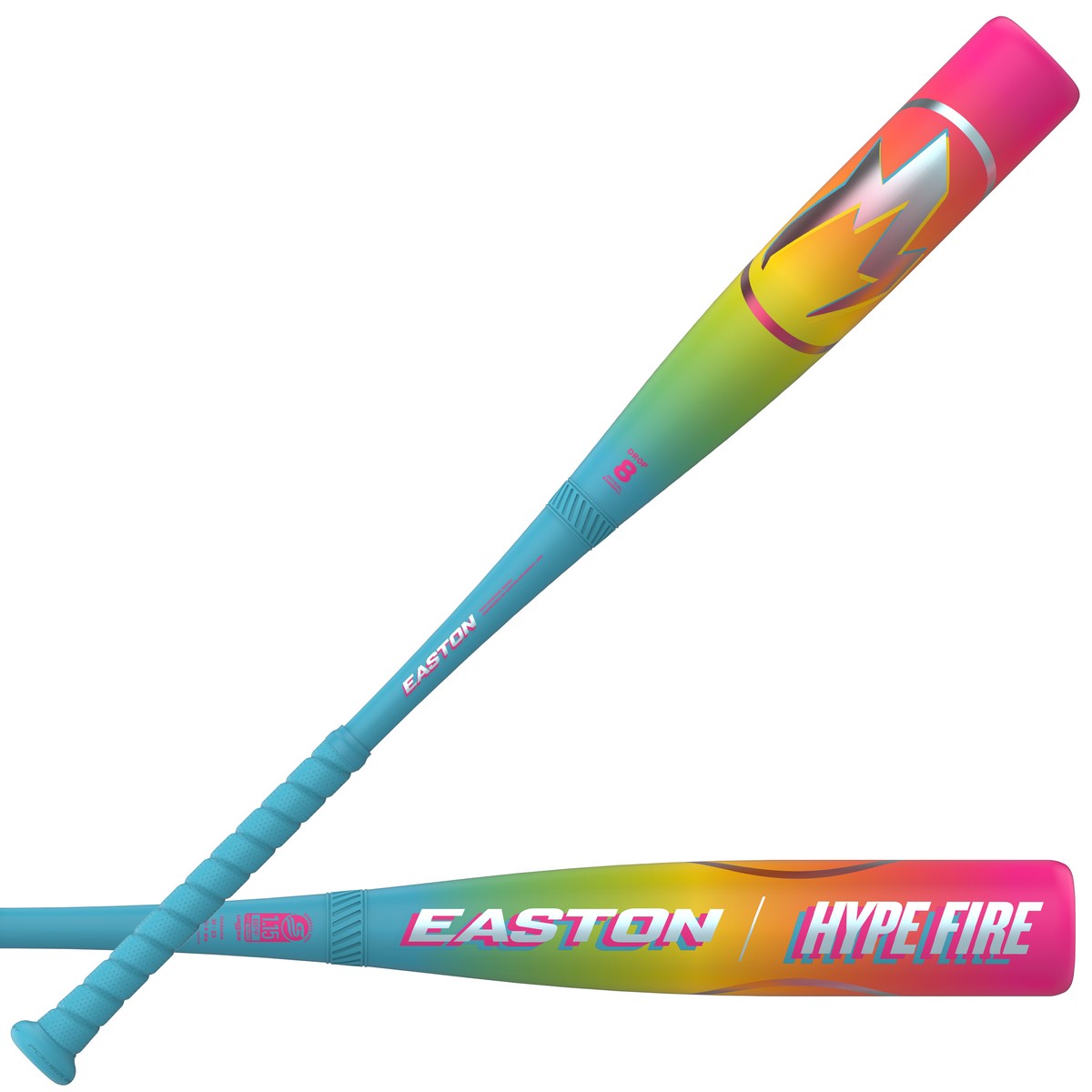 Easton 2026 Hype Fire 2-Piece Composite -8 USSSA 2-3/4" Barrel Baseball Bat - Image 2