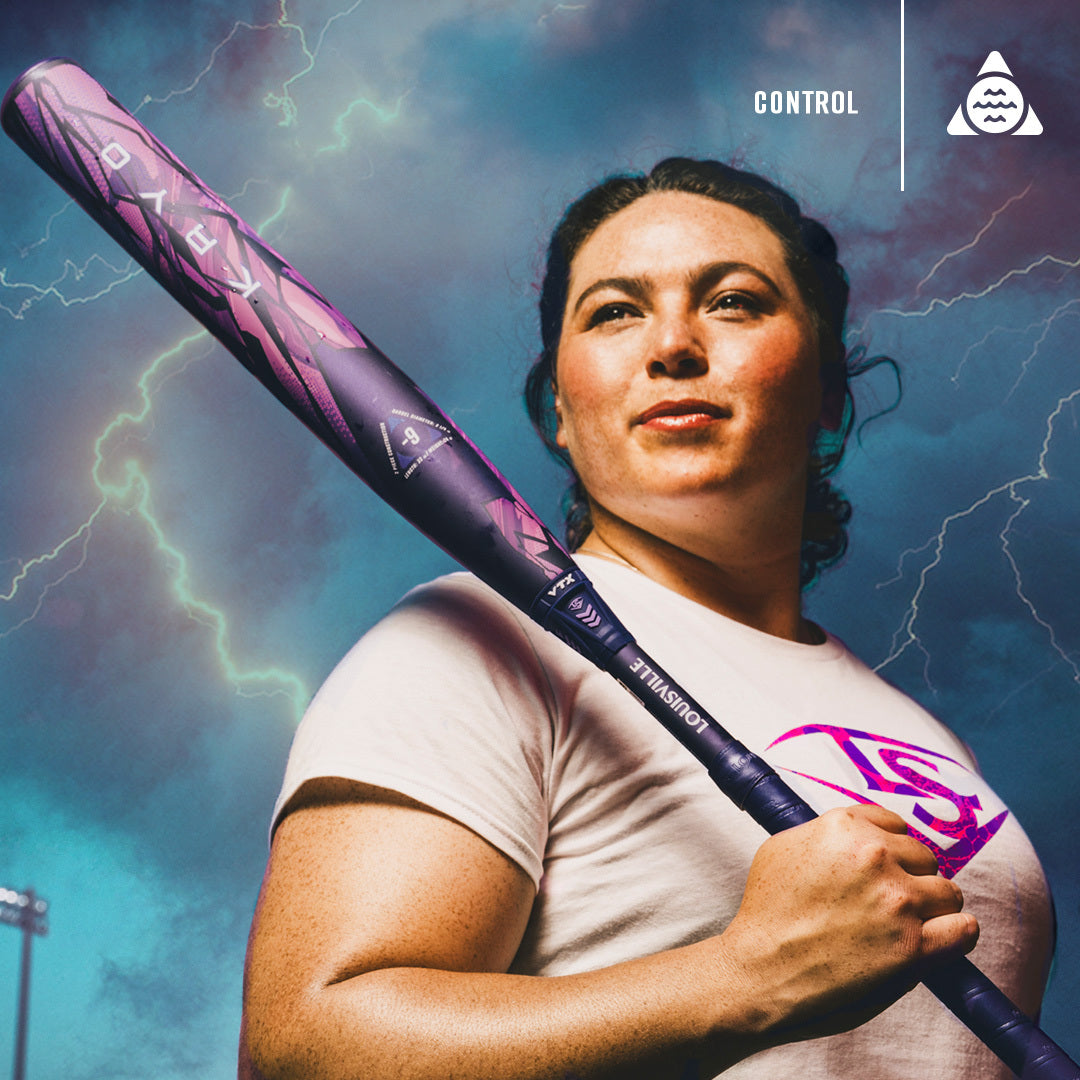Louisville Slugger 2026 Kryo Limited Edition Thundernight 2-Piece -10 Fastpitch Softball Bat - Image 2