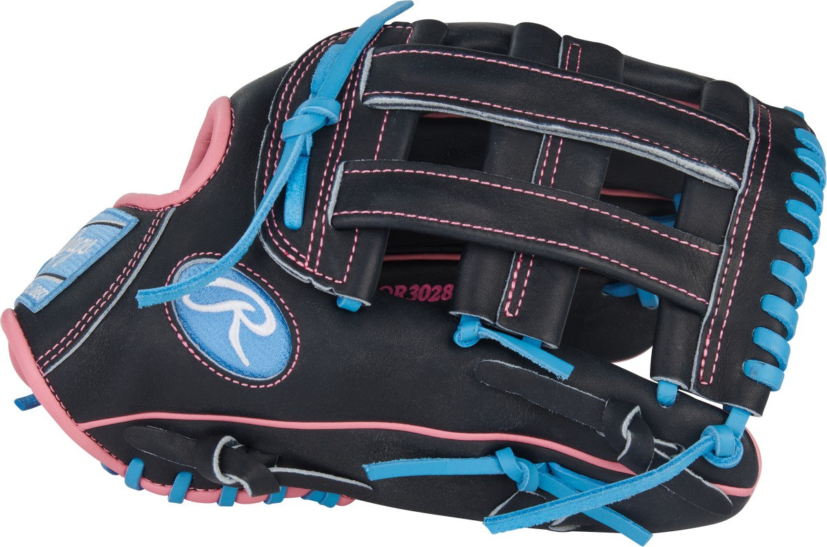 Rawlings Heart of the Hide PROR3028U-6N Contour Fit Model 12.5" Baseball Outfield Glove - Image 4