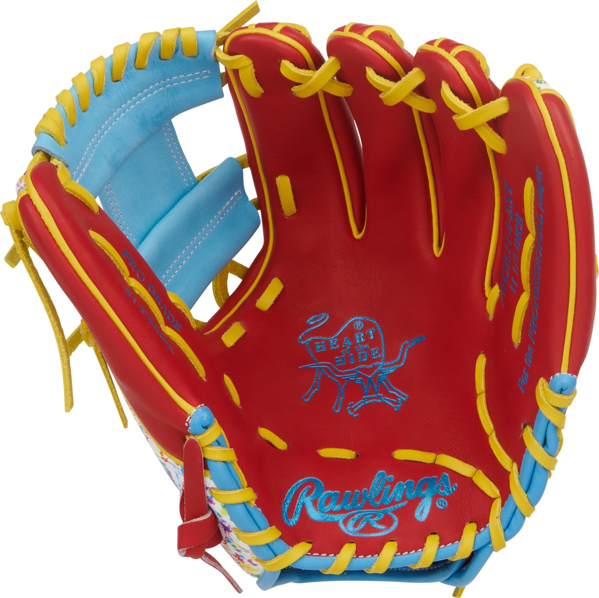 Rawlings Heart of the Hide PROR314-2SY Model 11.5" Baseball Infield Glove - Image 2