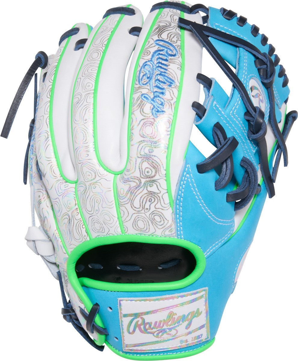 Rawlings Heart of the Hide ColorSync 10.0 PROR934-2CBW Model 11.5" Baseball Infield Glove - Image 3