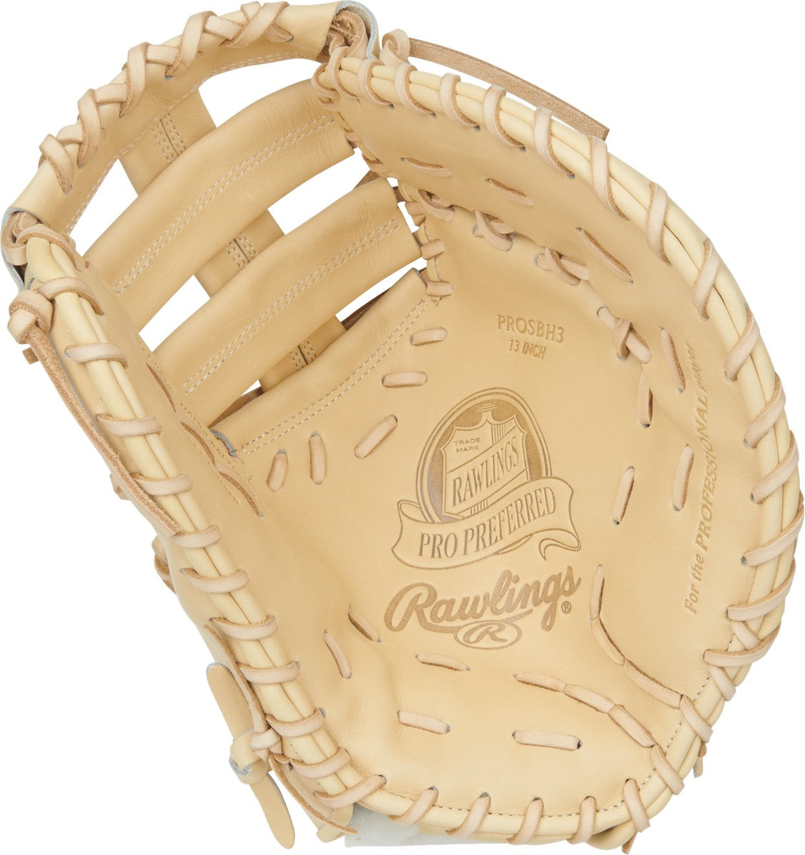 Rawlings Pro Preferred PROSBH3 Bryce Harper Model 13" Baseball First-Base Mitt - Image 2