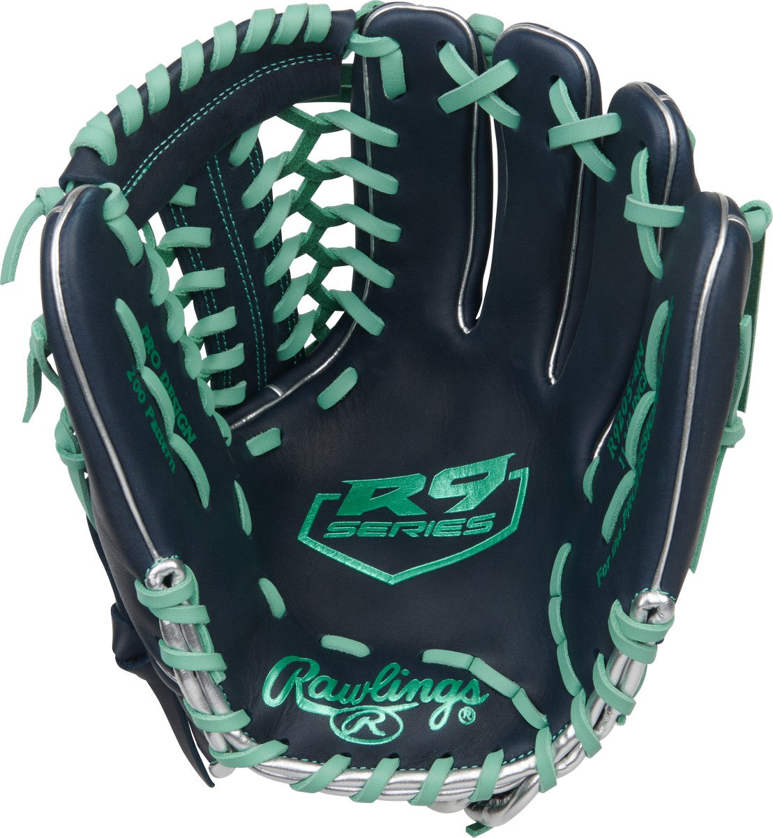 Rawlings R9 Series R9205-4N Model 11.75" Baseball Outfield Glove - Image 2