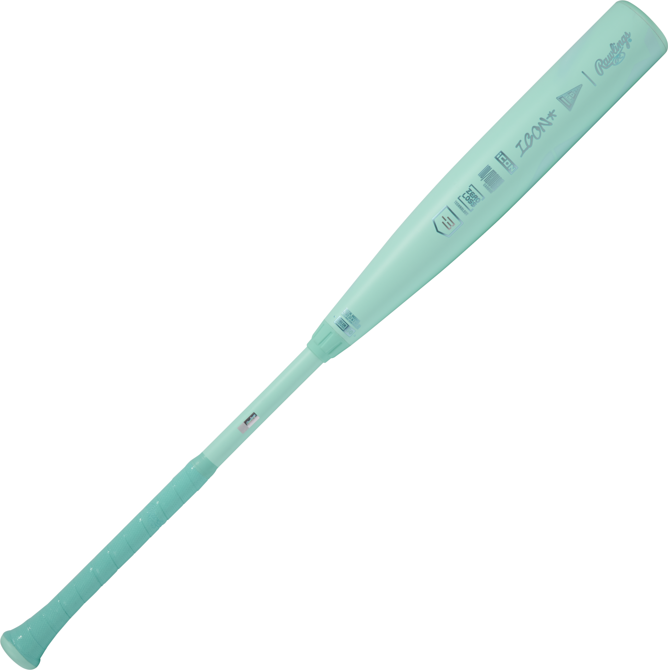 Rawlings 2026 Icon 2-Piece Composite -3 BBCOR 2-5/8" Barrel Baseball Bat - Image 4
