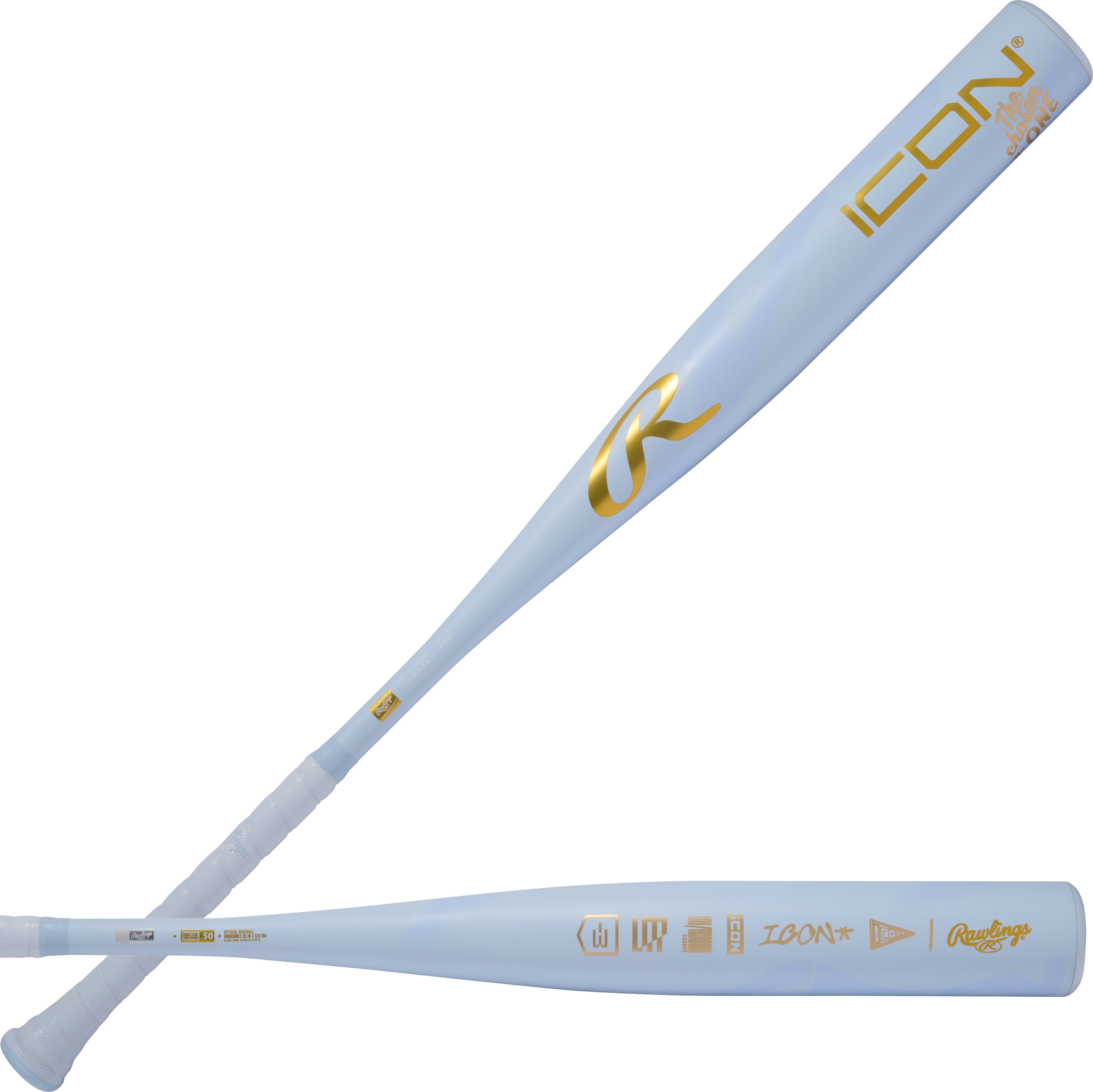 Rawlings 2026 Icon The Chosen One 1-Piece Composite -3 BBCOR 2-5/8" Barrel Baseball Bat - Image 2