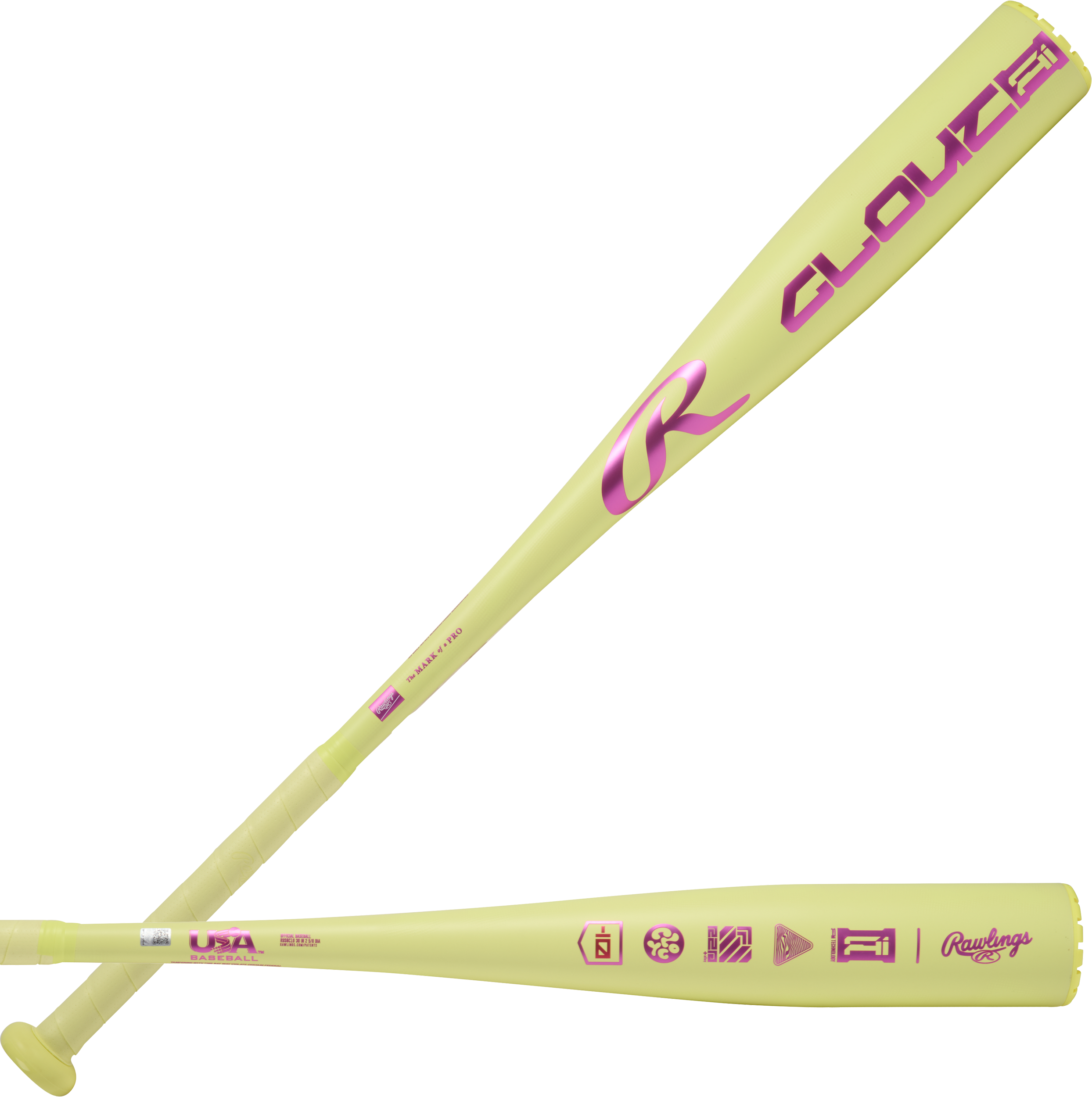 Rawlings 2026 Clout Ai 1-Piece Aluminum -10 USA 2-5/8" Barrel Baseball Bat - Image 2