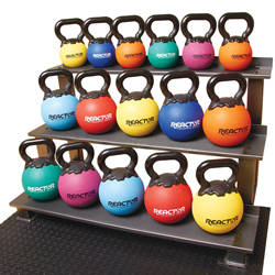 Reactor 8 in. Rubber Kettlebell (8lb)