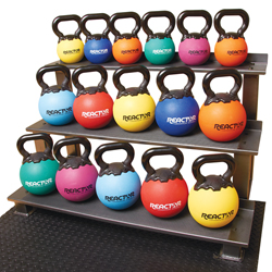 Reactor 8 in. Rubber Kettlebell (20lb)