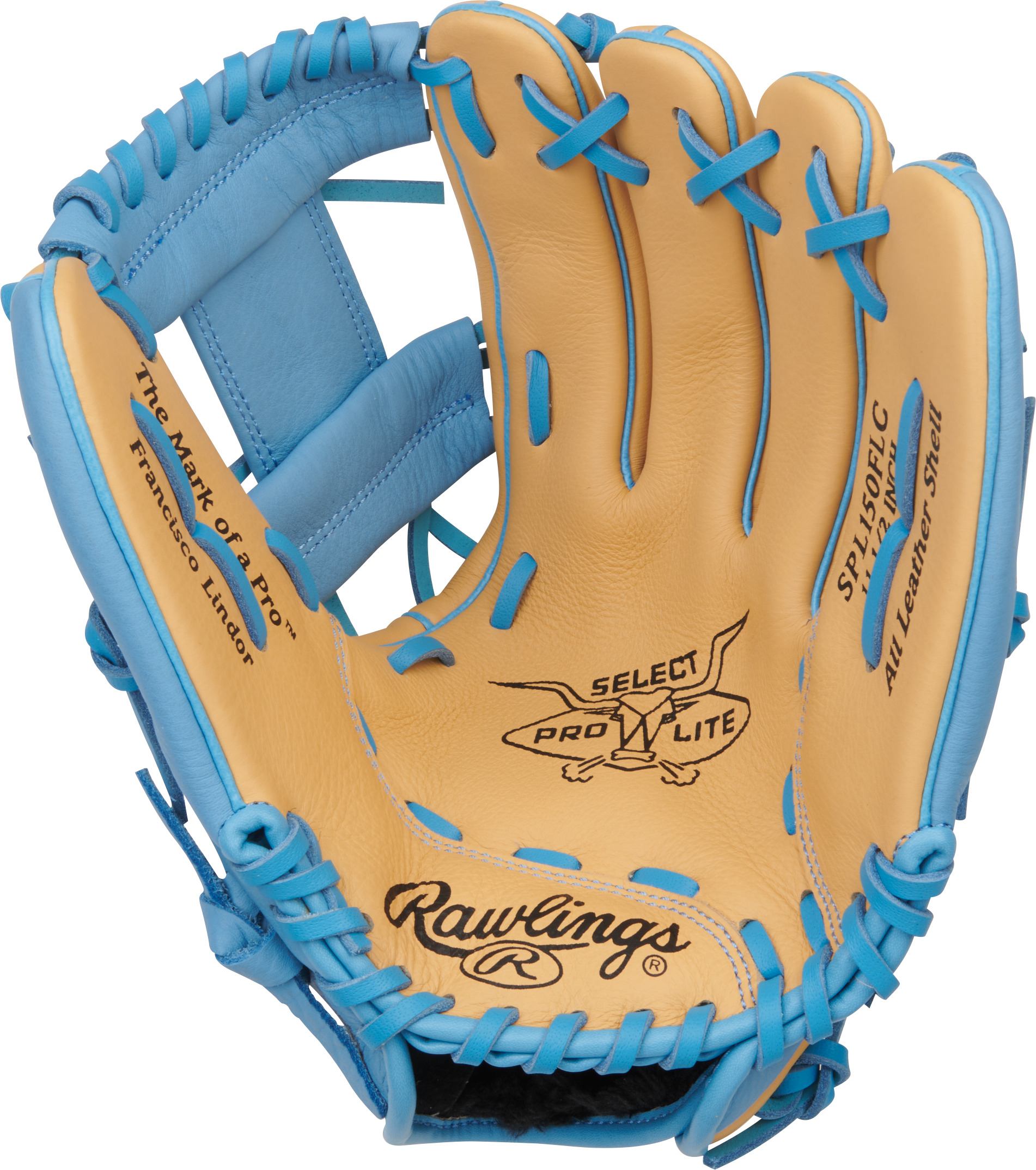 Rawlings Select Pro Lite SPL150FLC Francisco Lindor Model 11.5" Youth Baseball Glove - Image 2