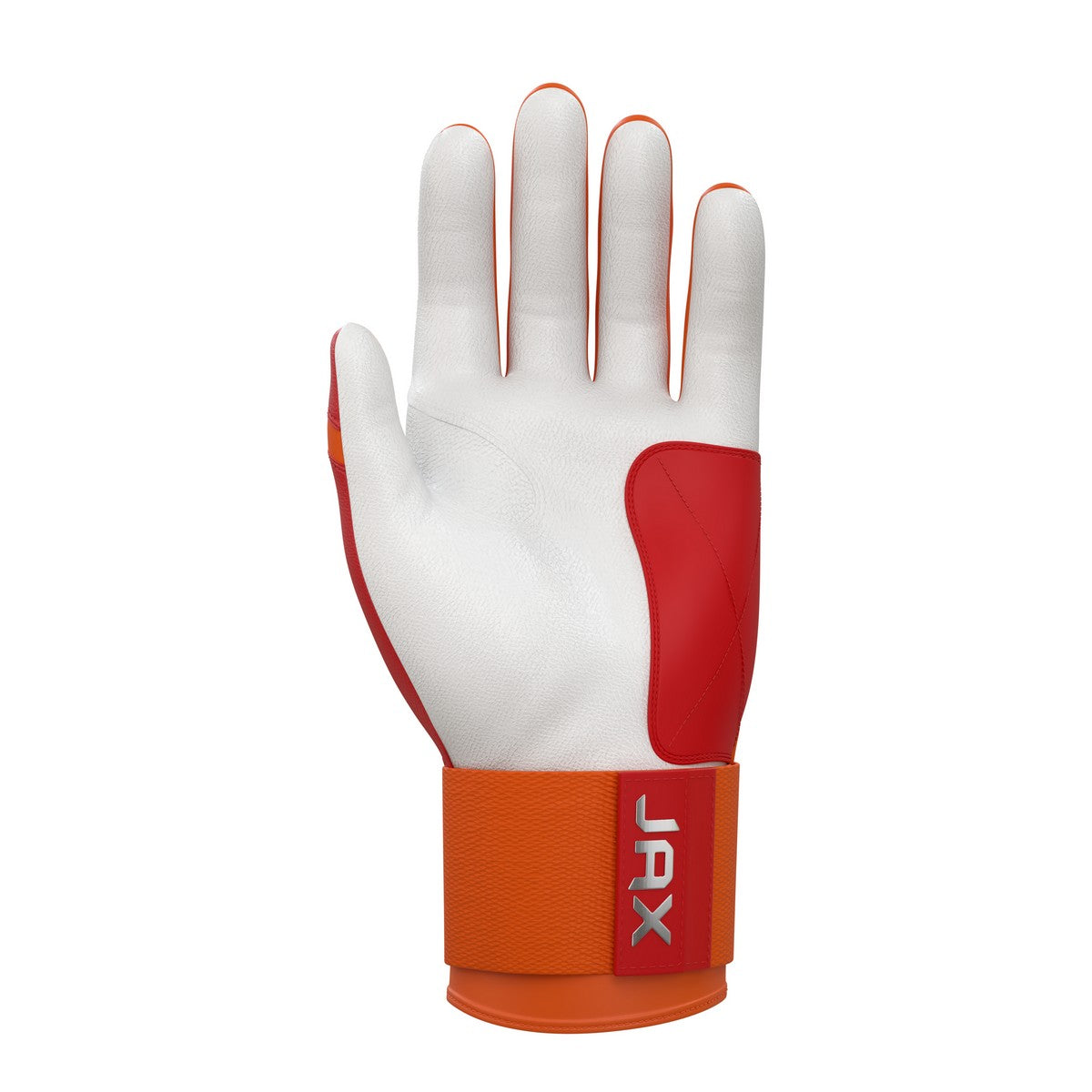 Jax Five-Tool Fruit Punch Traditional Swing Strap Cuff Adult Batting Gloves - Image 2