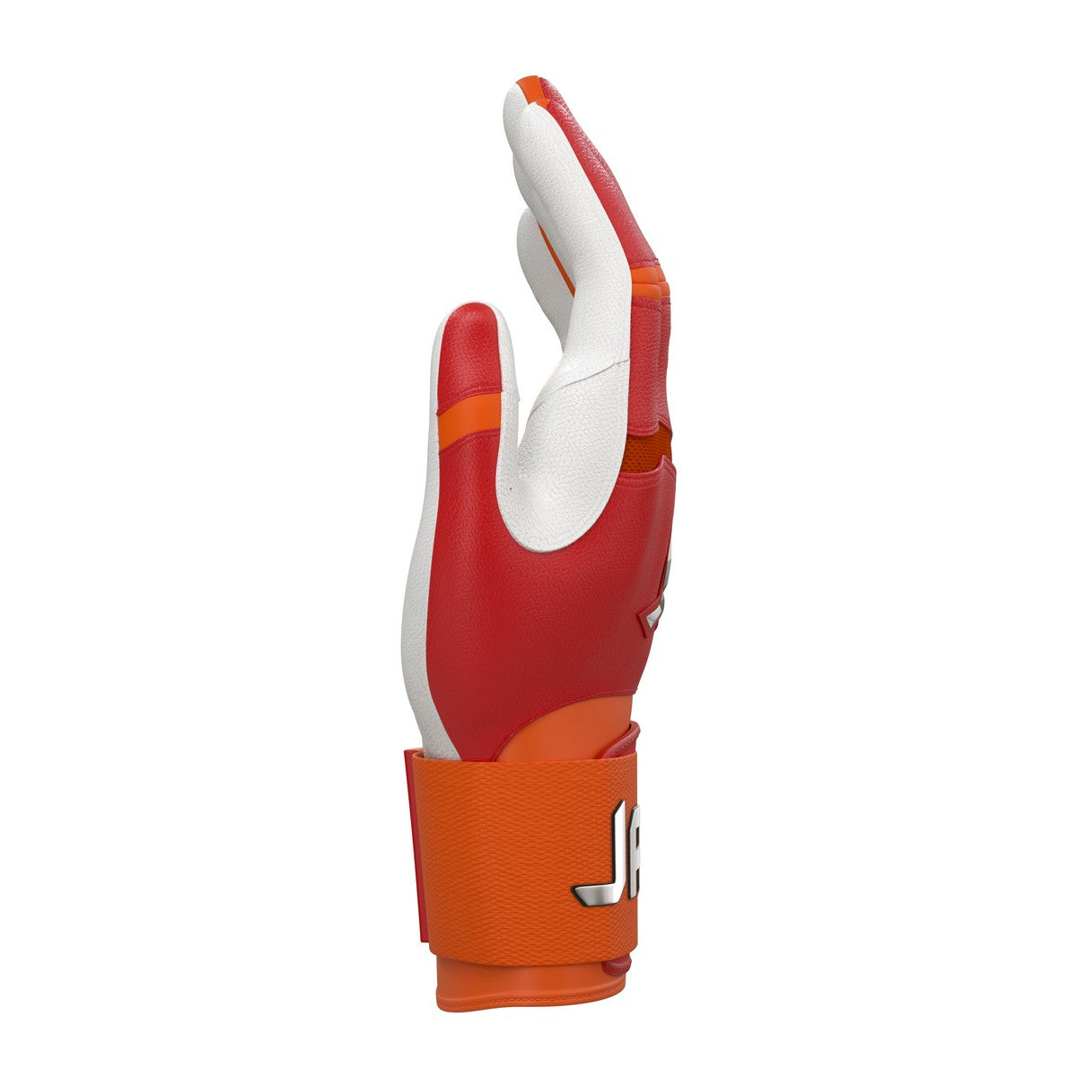 Jax Five-Tool Fruit Punch Traditional Swing Strap Cuff Adult Batting Gloves - Image 5