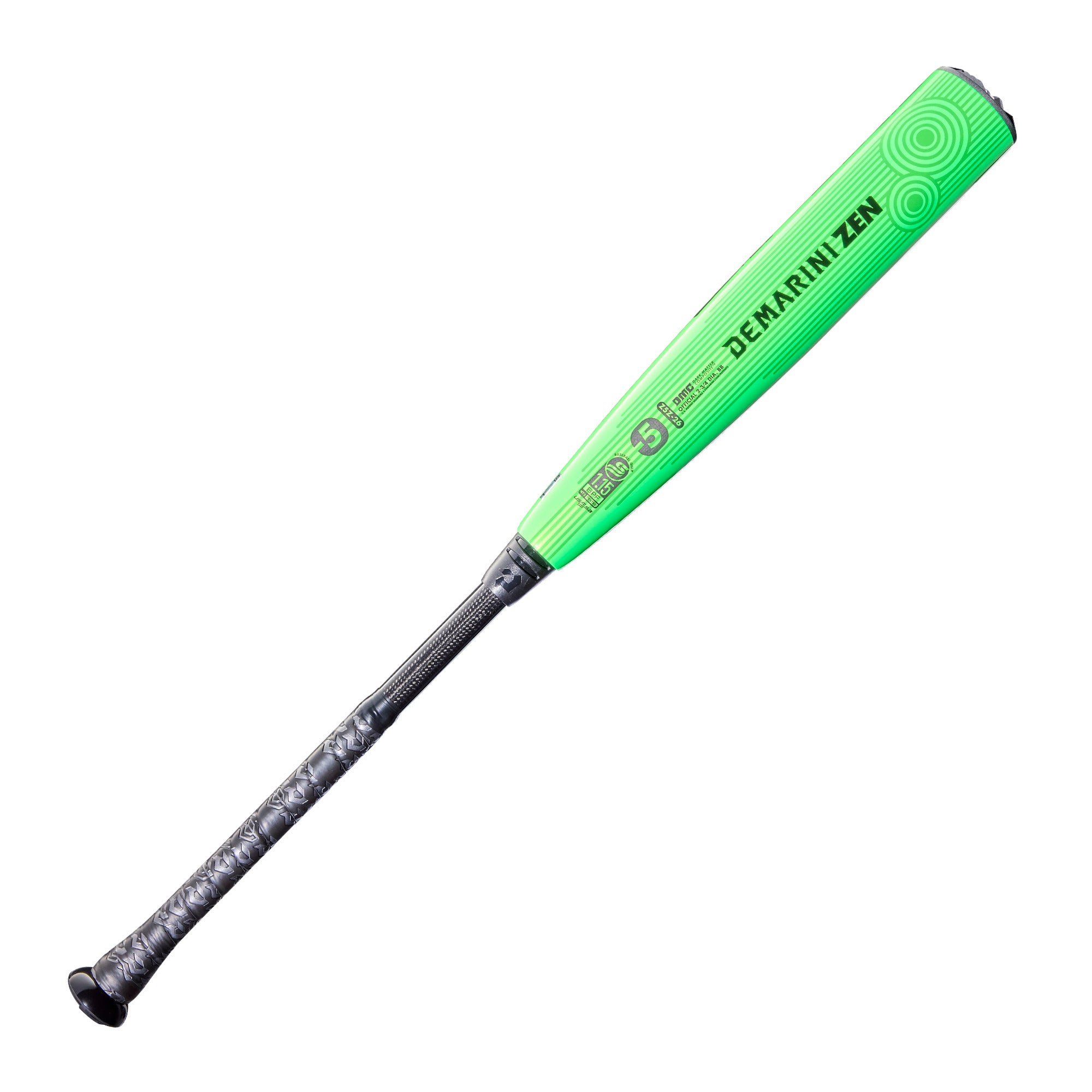 DeMarini 2026 Zen SL 2-Piece Composite 2-3/4" Barrel -5 USSSA Baseball Bat - Image 4