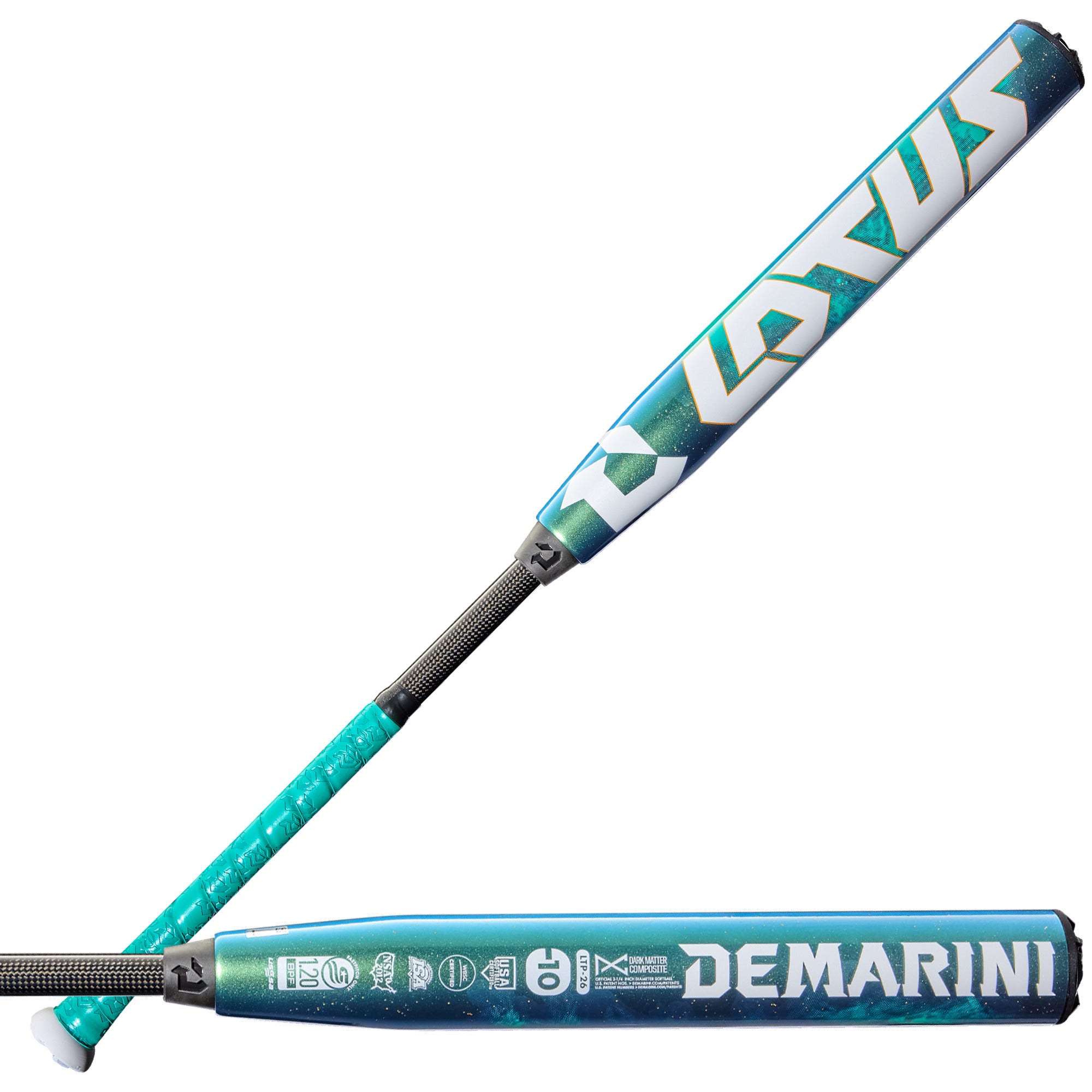 DeMarini 2026 Lotus -10 2-Piece Composite 2-1/4" Barrel Fastpitch Softball Bat - Image 7