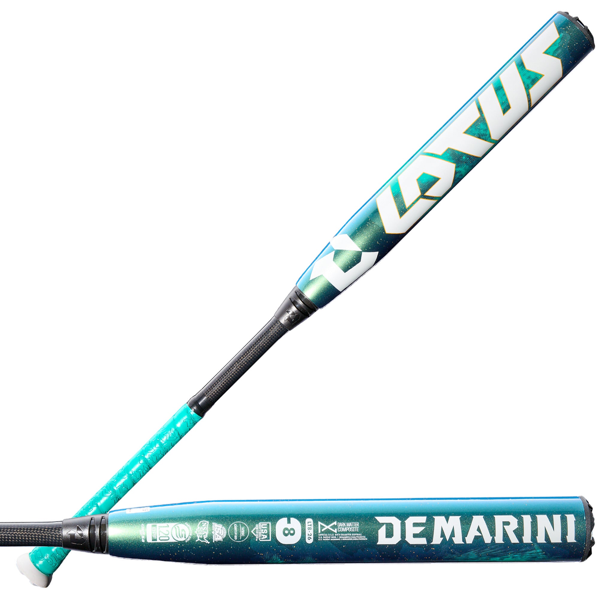 DeMarini 2026 Lotus -8 2-Piece Composite 2-1/4" Barrel Fastpitch Softball Bat - Image 7