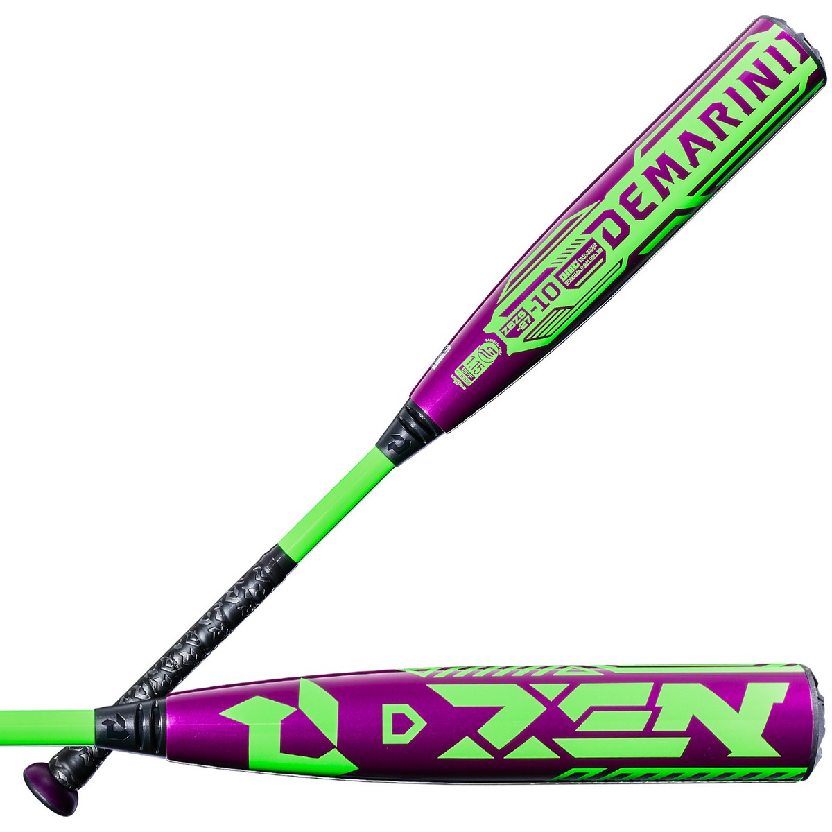 DeMarini 2027 Zen -10 USSSA 2-Piece Composite Baseball Bat - Image 2