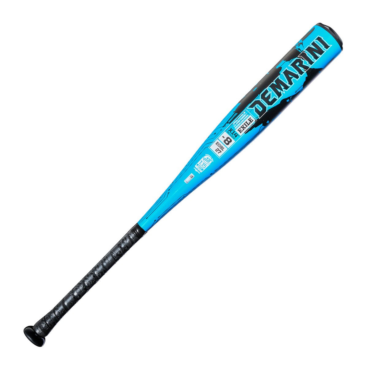 DeMarini 2027 Exile -8 USSSA 1-Piece Alloy Baseball Bat - Image 3