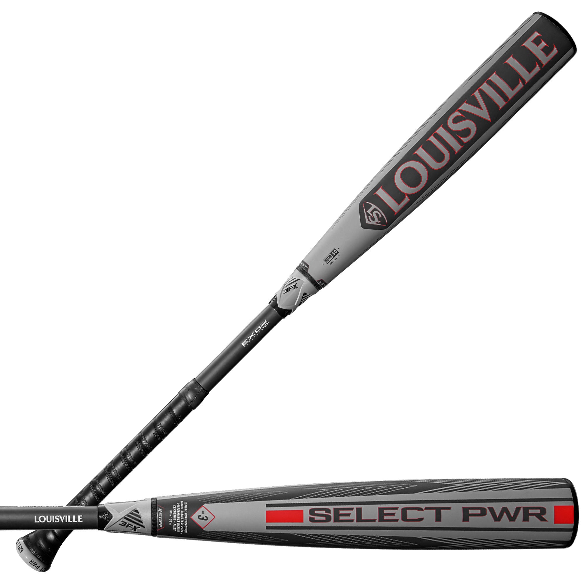 Louisville Slugger 2026 Select PWR 2-Piece Hybrid 2-5/8" Barrel -3 BBCOR Baseball Bat - Image 7