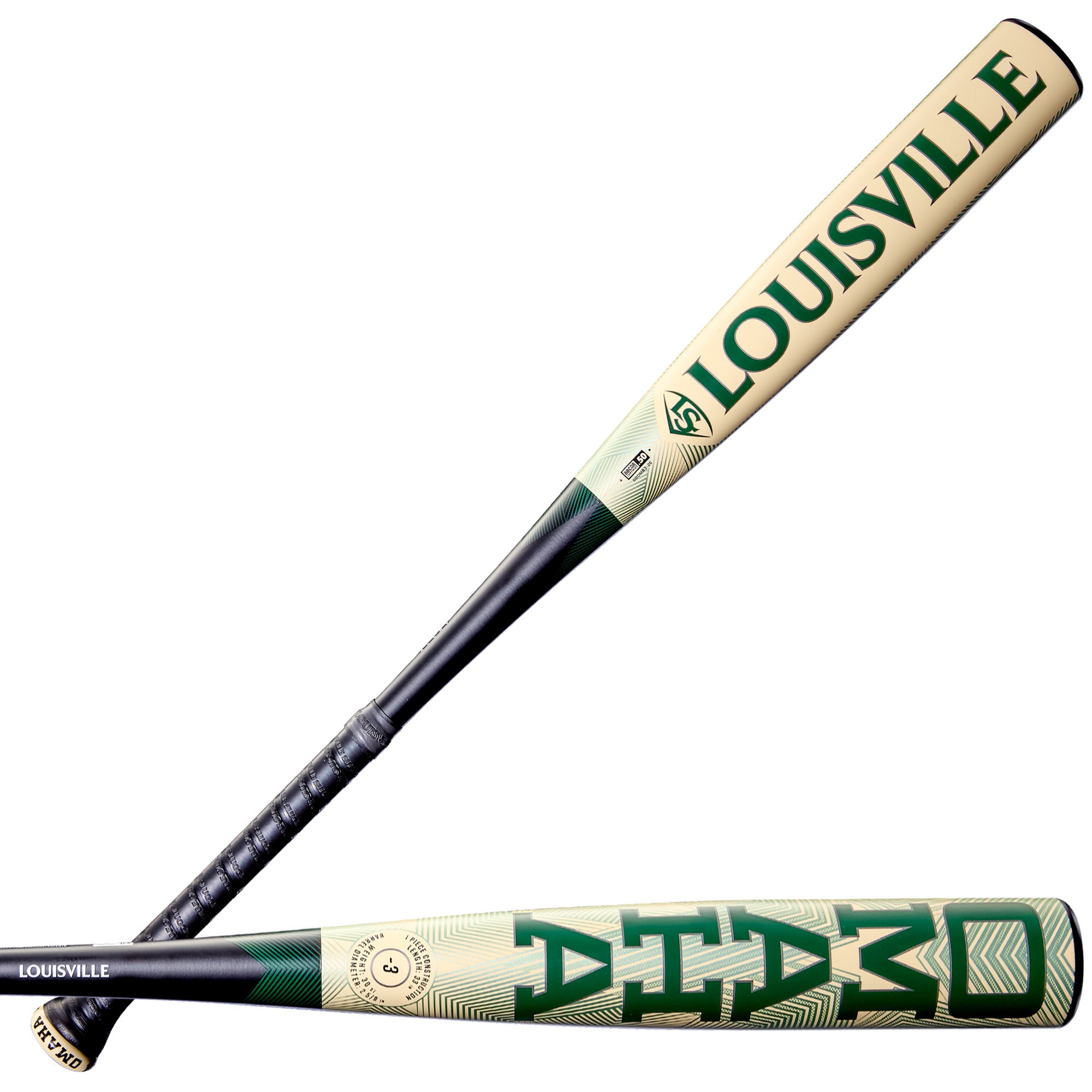 Louisville Slugger 2026 Omaha 1-Piece Alloy 2-5/8" Barrel -3 BBCOR Baseball Bat - Image 3