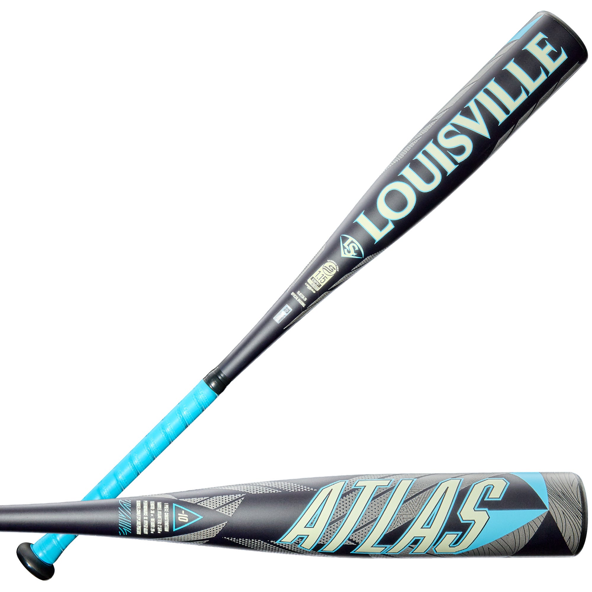 Louisville Slugger 2026 Atlas 1-Piece Alloy 2-3/4" Barrel -10 USSSA Baseball Bat - Image 3