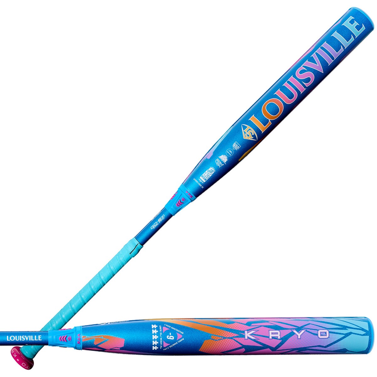 Louisville Slugger 2026 Kryo Limited Edition Love the Moment 2-Piece -9 Fastpitch Softball Bat - Image 2