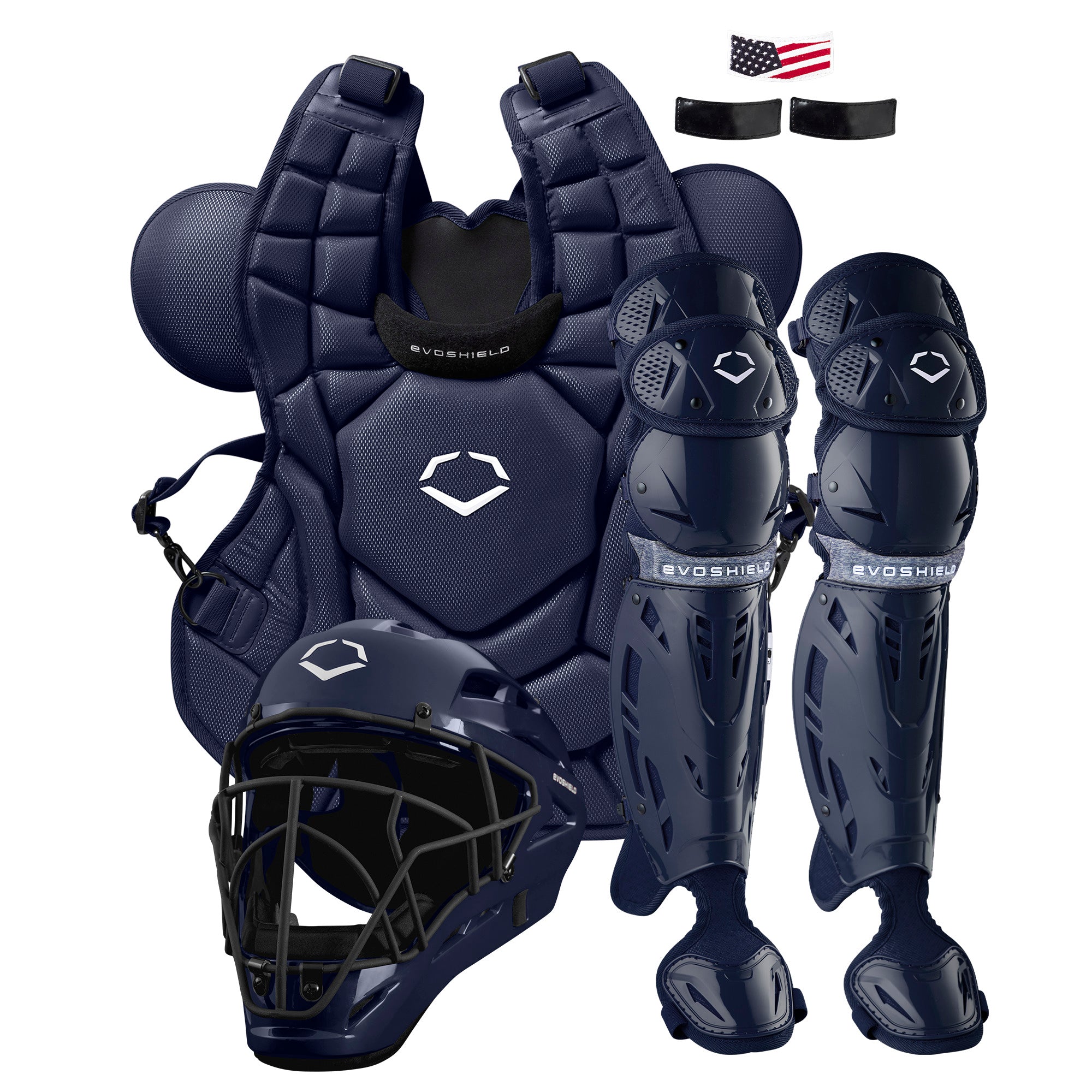 EvoShield SRZ-1 Intermediate Baseball Catcher's Kit - Image 4