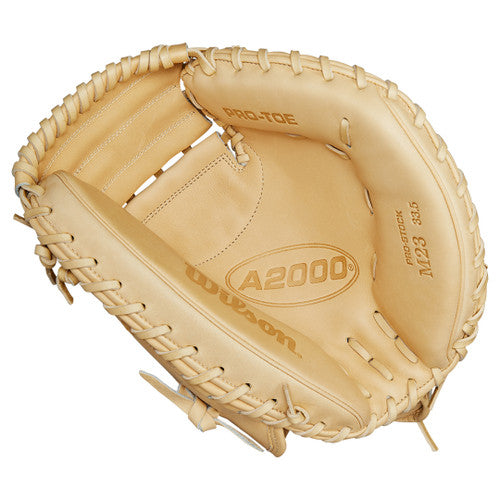 Wilson A2000 M23 Glove Day Series Blonde Edition 33.5" Baseball Catchers Mitt - Image 3