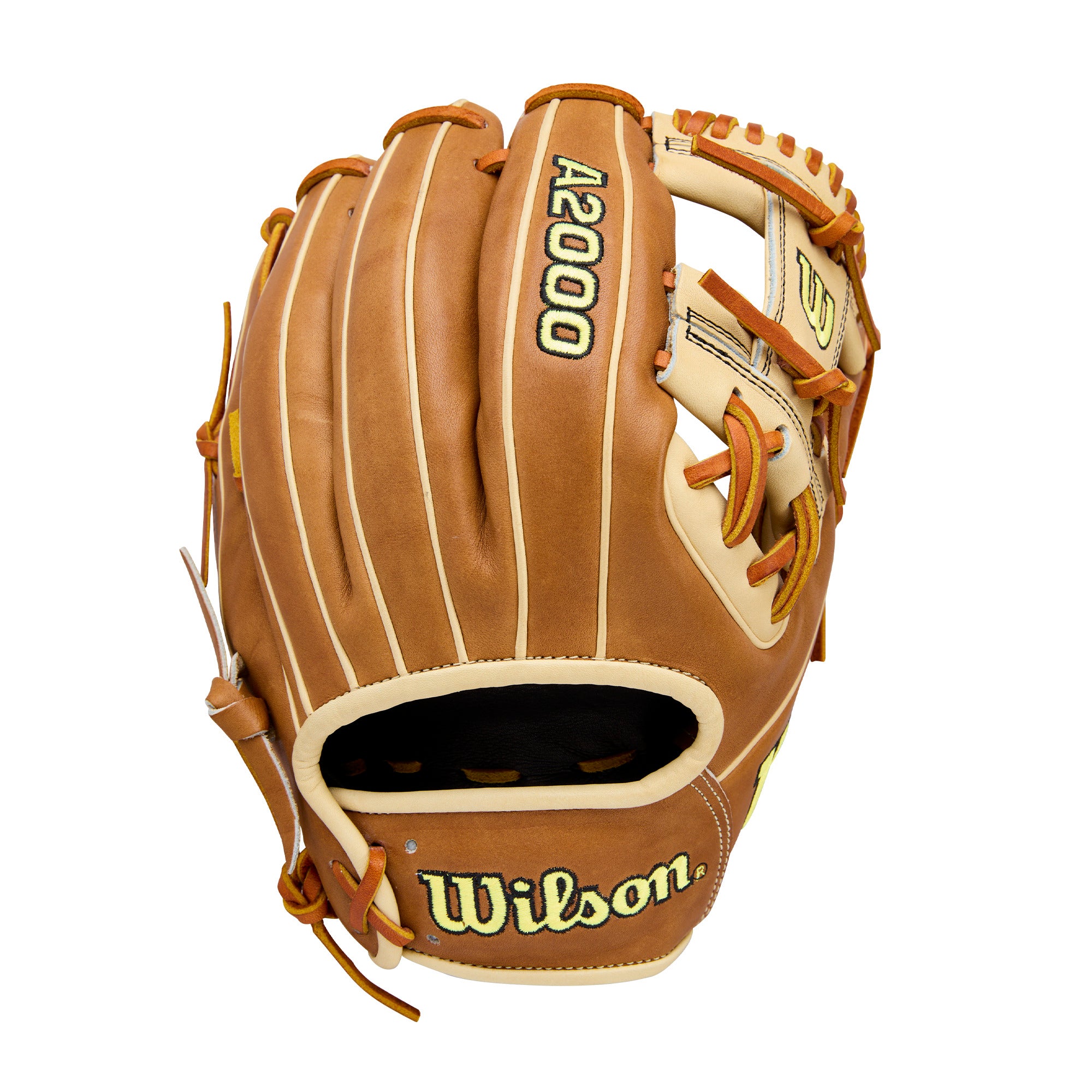 Wilson A2000 Classic 1786 Black/Blonde Model 11.5" Baseball Infield Glove - Image 3