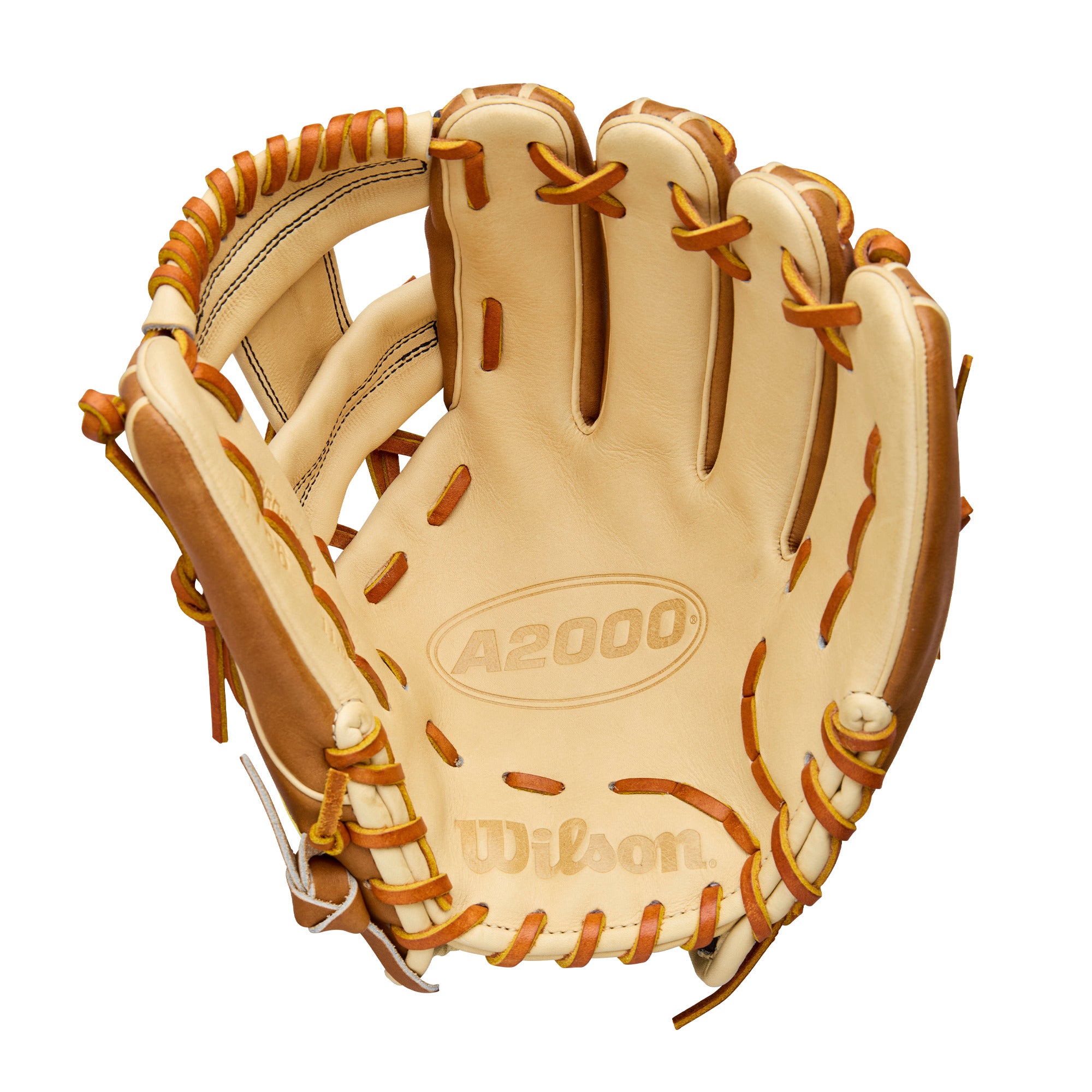 Wilson A2000 Classic 1786 Black/Blonde Model 11.5" Baseball Infield Glove - Image 4