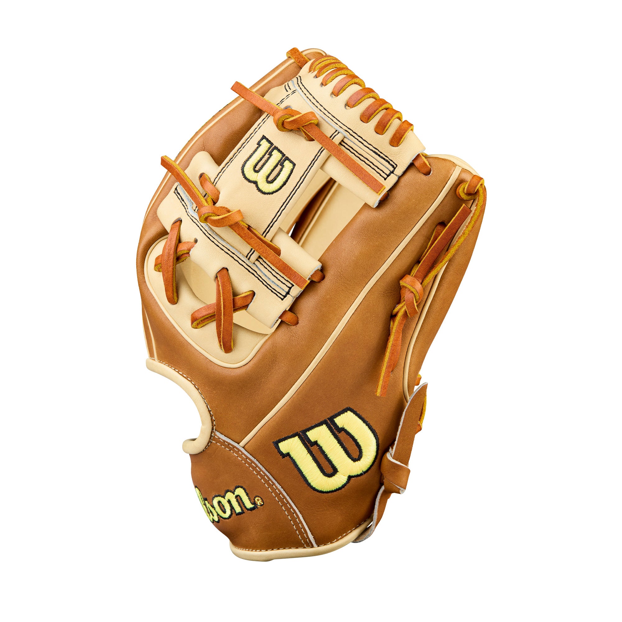 Wilson A2000 Classic 1786 Black/Blonde Model 11.5" Baseball Infield Glove - Image 6