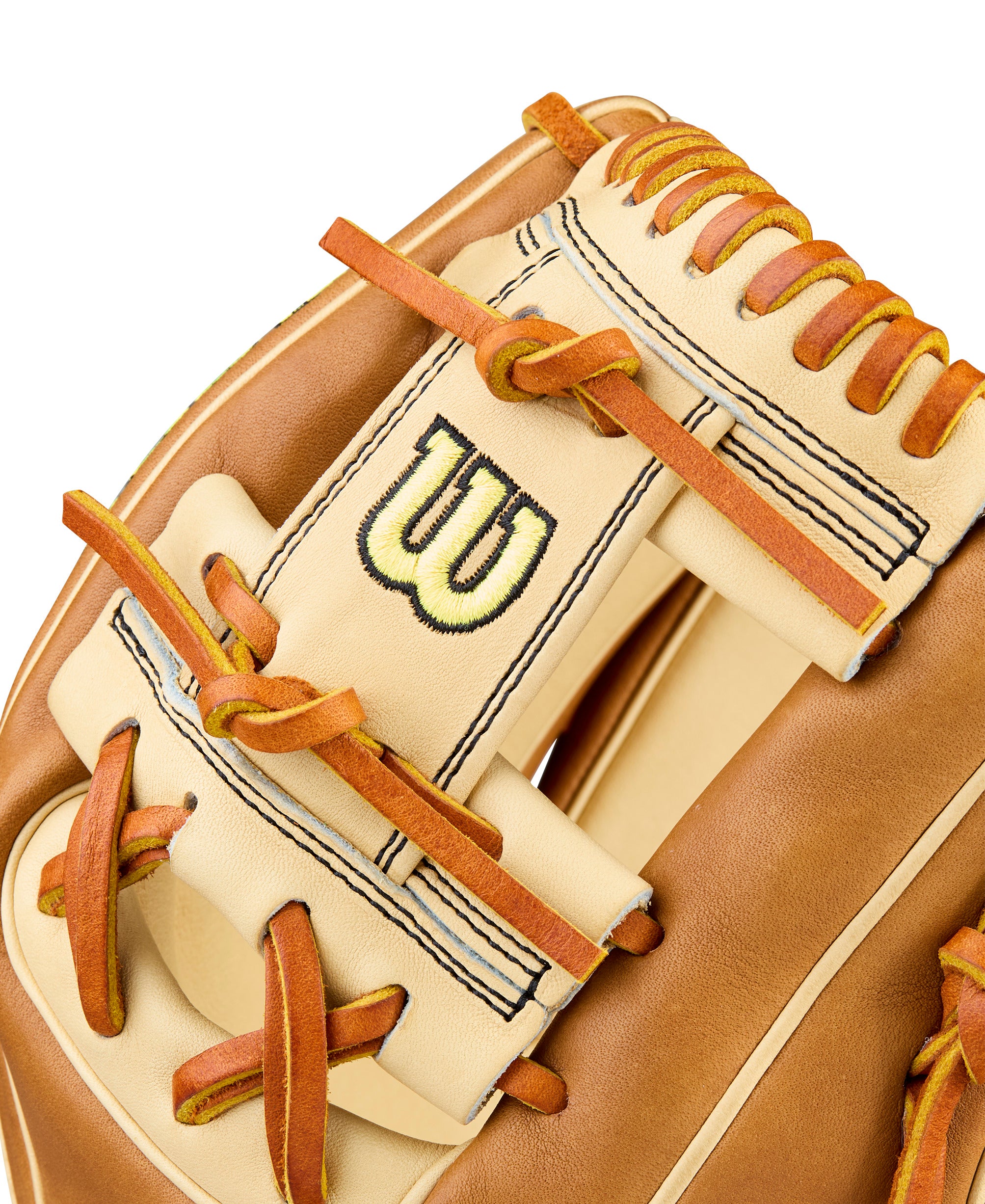 Wilson A2000 Classic 1786 Black/Blonde Model 11.5" Baseball Infield Glove - Image 9