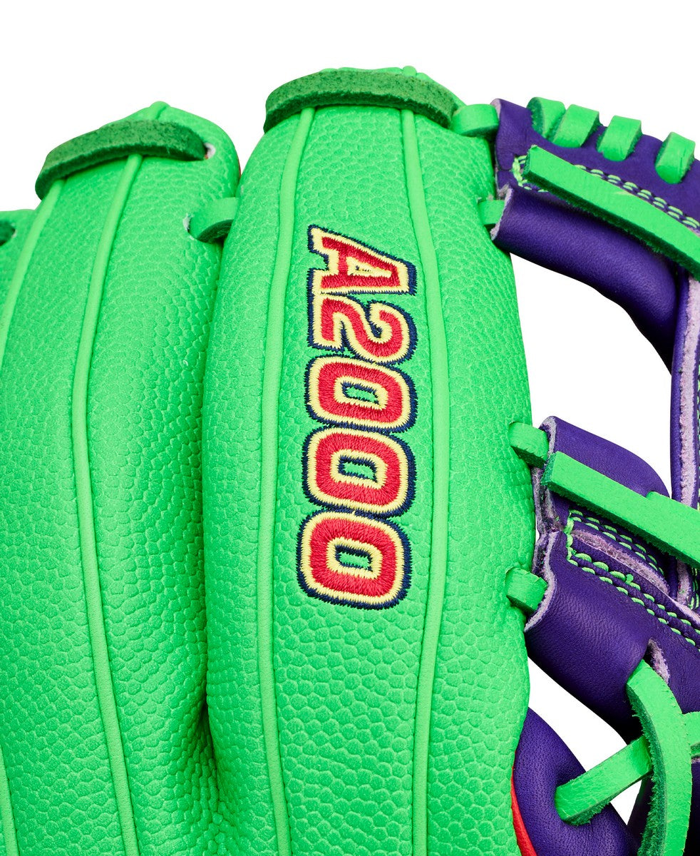 Wilson Limited Edition Big League Chew Swingin' Sour Apple 1786 A2000 11.5" Baseball Glove - Image 7