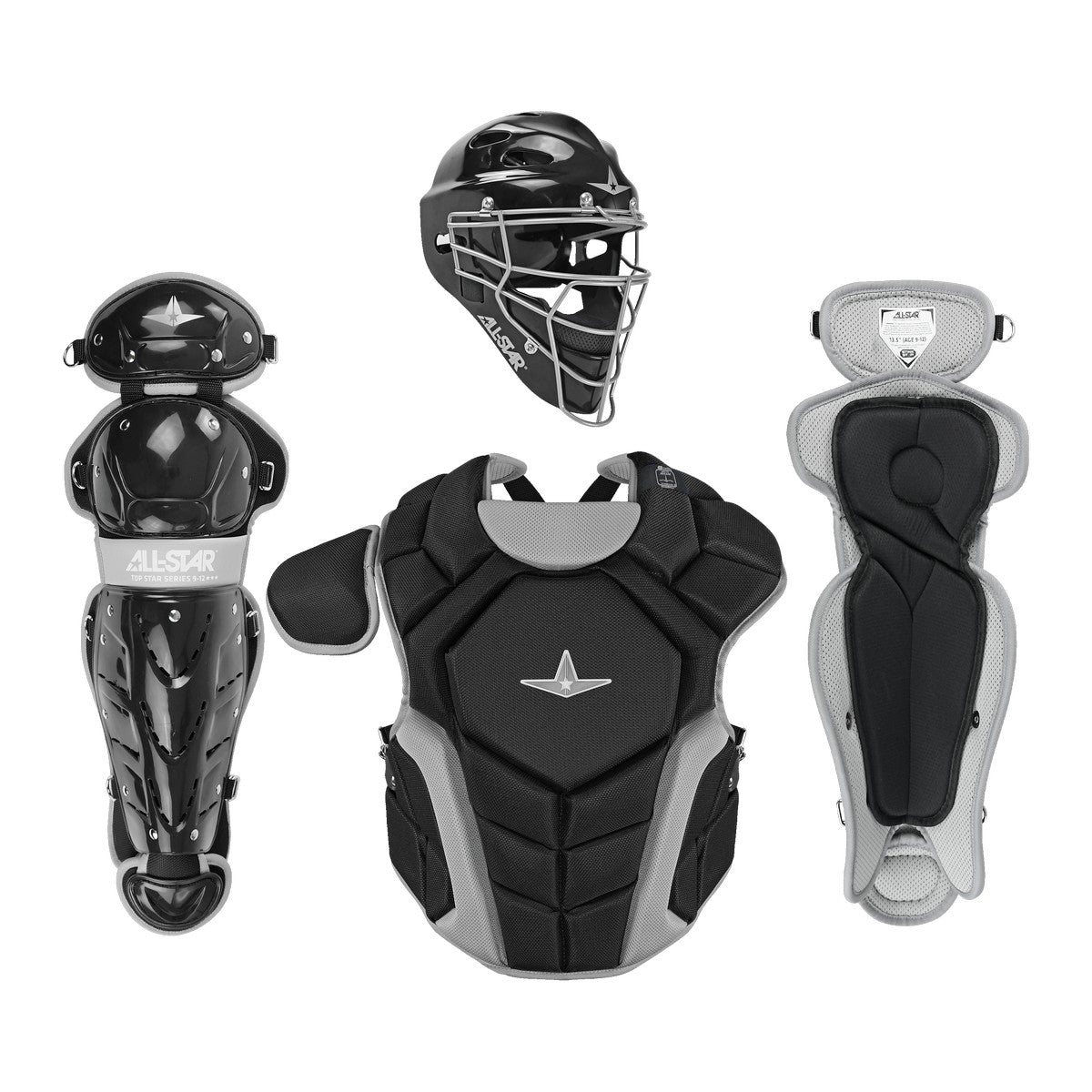All Star Top Star NOCSAE Approved Baseball Catchers Kit (12-16) - Image 2