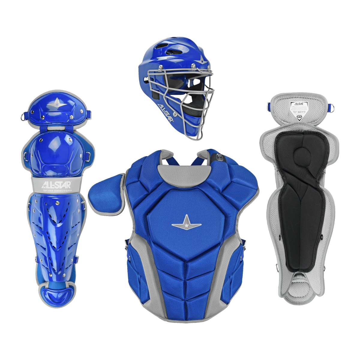 All Star Top Star NOCSAE Approved Baseball Catchers Kit (12-16) - Image 4