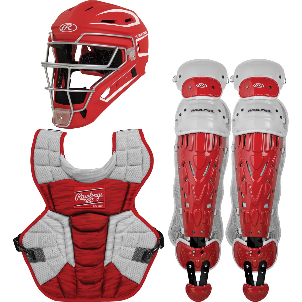 Rawlings Intermediate VELO 2.0 Catcher Set - Image 11