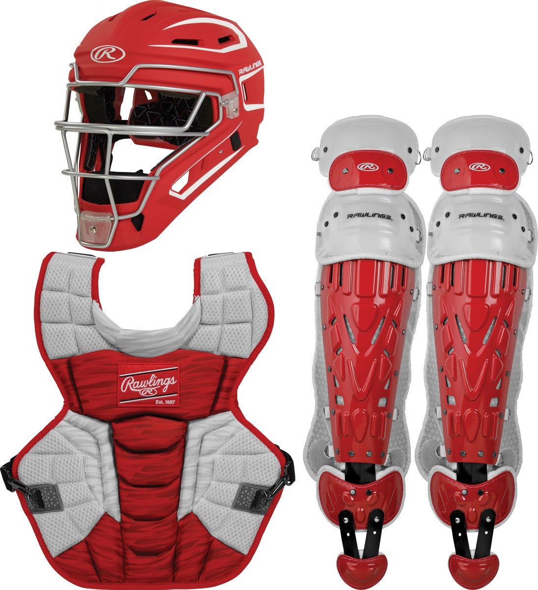 Rawlings Youth VELO 2.0 Catcher Set - Image 4