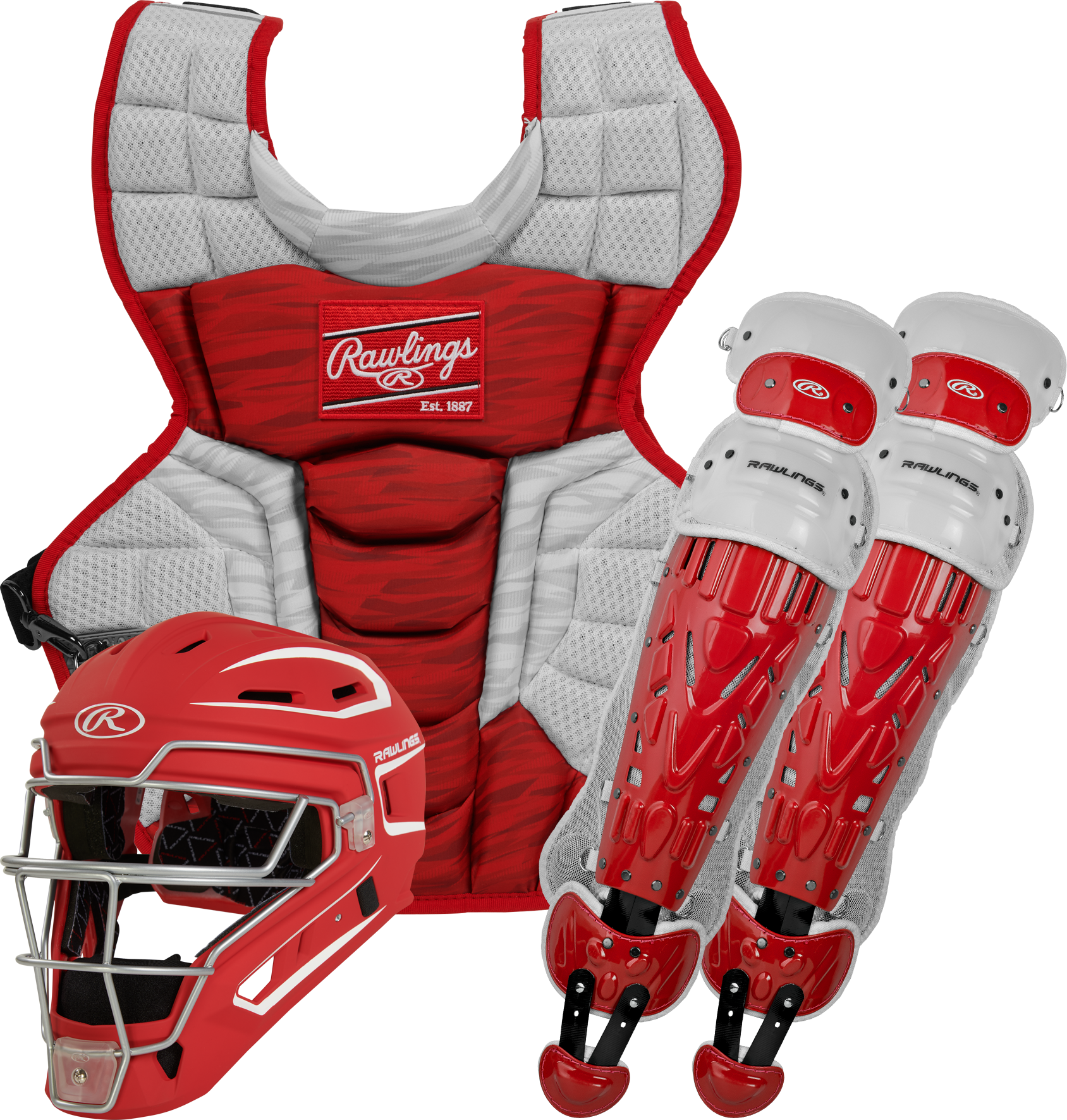 Rawlings Intermediate VELO 2.0 Catcher Set - Image 5