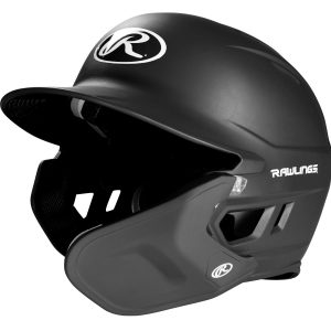 Rawlings Senior One Tone MACH Adjust Left Hand Batter Helmet with Adjustable Faceguard One