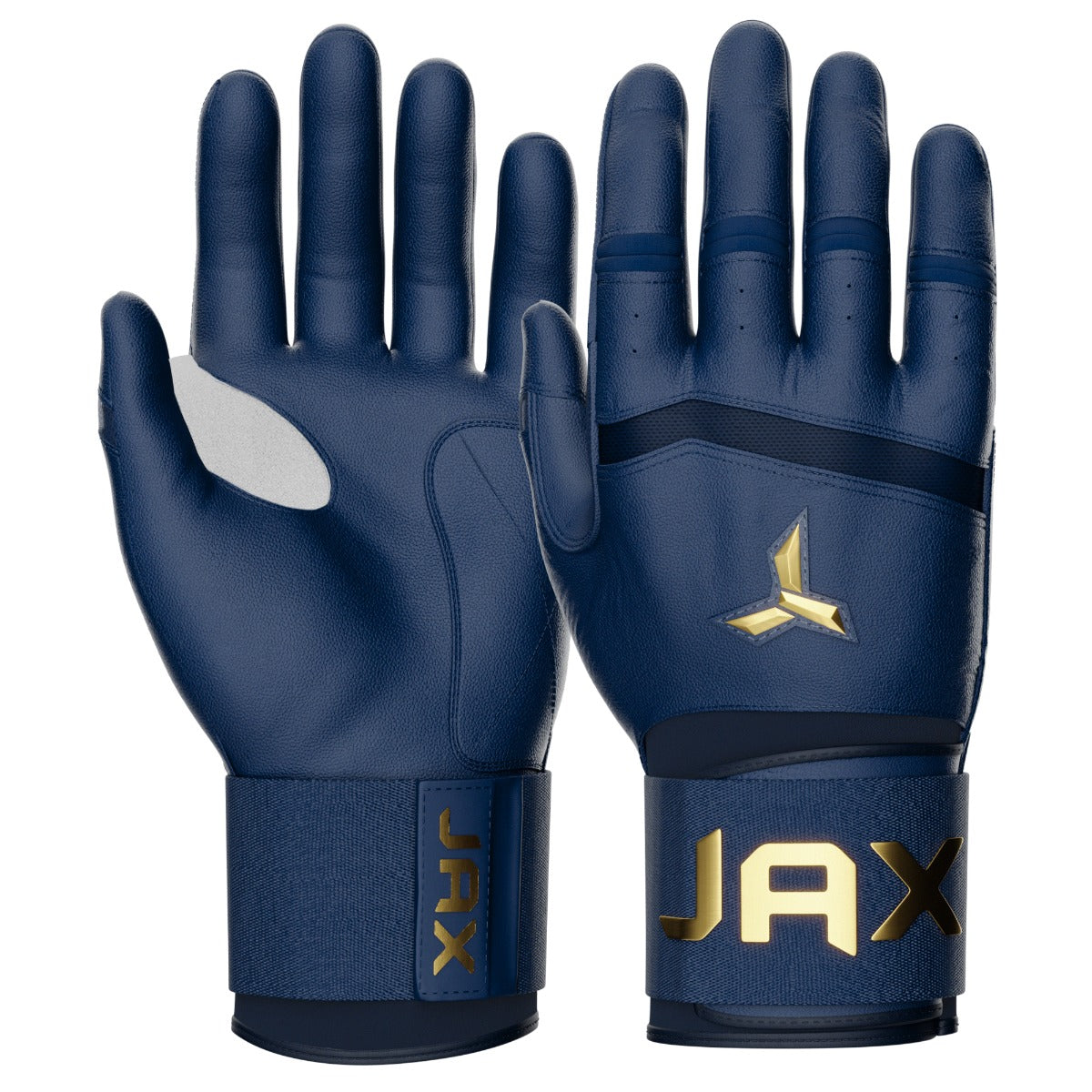 Jax Model One Webbed Left Hand Swing Batting Gloves with Strap Cuff - Image 2