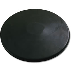 Black Rubber Discus-Practice 1K