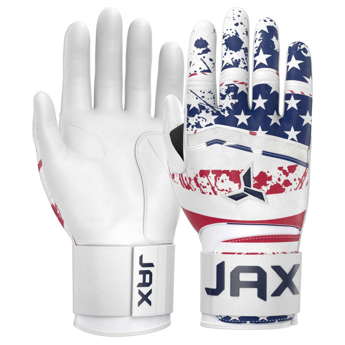 Jax Limited Edition Model One Webbed Right Hand Swing Batting Gloves with Strap Cuff - Image 3
