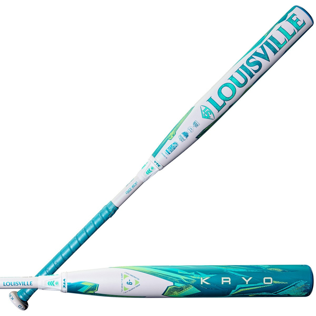 Louisville Slugger 2026 Kryo -9 2-Piece 2-1/4" Barrel Fastpitch Softball Bat - Image 2