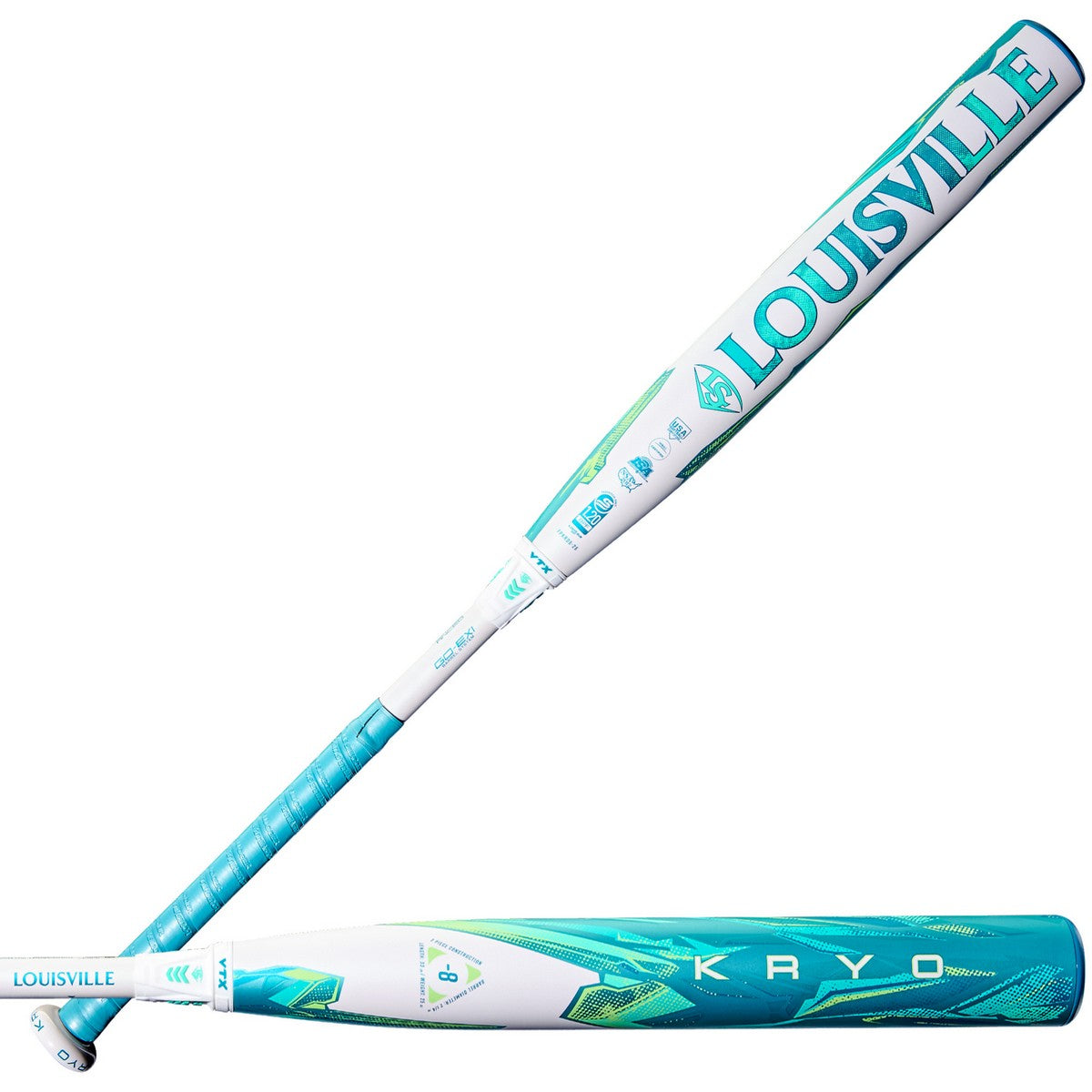 Louisville Slugger 2026 Kryo -8 2-Piece 2-1/4" Barrel Fastpitch Softball Bat - Image 2